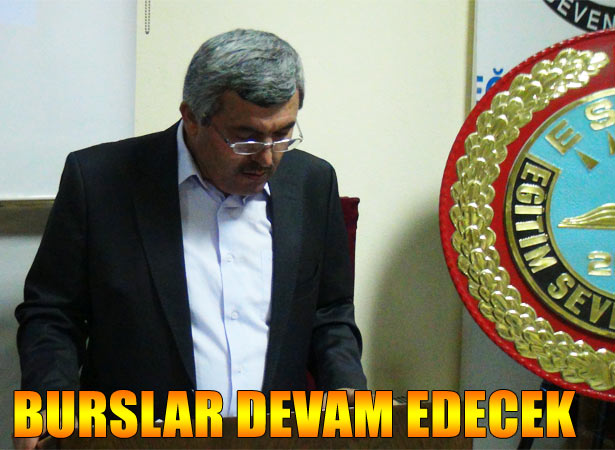 ESDER BAŞKANI KAZLI: BURSLARIMIZ EYLÜL AYINDAN İTİBAREN DEVAM EDECEK