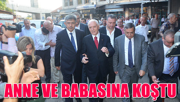 HABERAL, ANNE VE BABASININ MEZARINI ZİYARET ETTİ