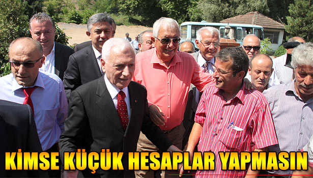 PARTİLİLERLE BAYRAMLAŞTI