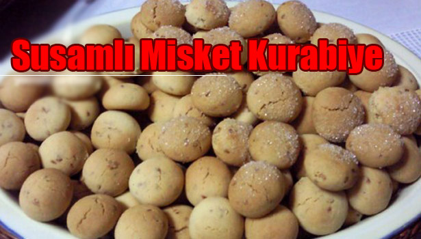 SUSAMLI MİSKET KURABİYE NASIL YAPILIR?