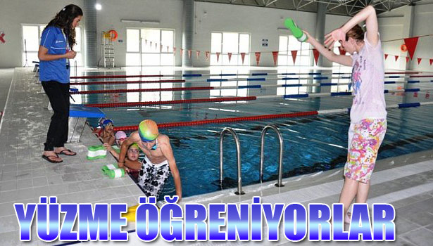 YAZ AYLARININ VAZGEÇİLMEZ SPORU "YÜZME"