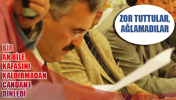 'DUYGUSAL' VEDA GECESİ