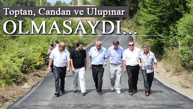 GÖKÇELER'DE SICAK ASFALT DÖKÜLDÜ