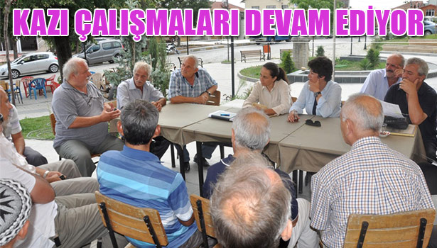 ANTİK TİYATRO KAZI ÇALIŞMALARI HAKKINDA HALK BİLGİLENDİRİLDİ