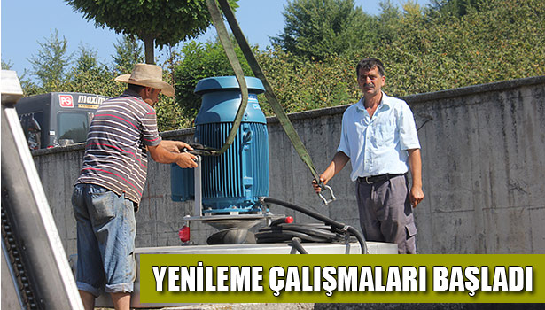 ATIK SU TESİSLERİ YENİLENDİ
