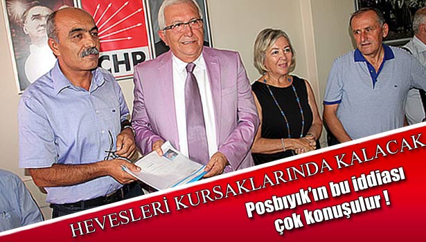 POSBIYIK, BAŞVURUSUNU YAPTI