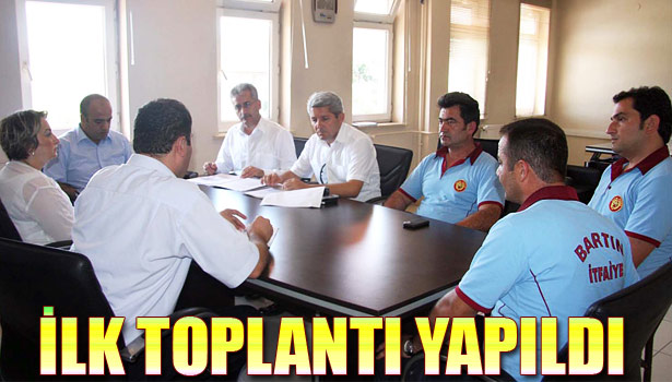 AB PROJESİ İÇİN İLK TOPLANTI YAPILDI