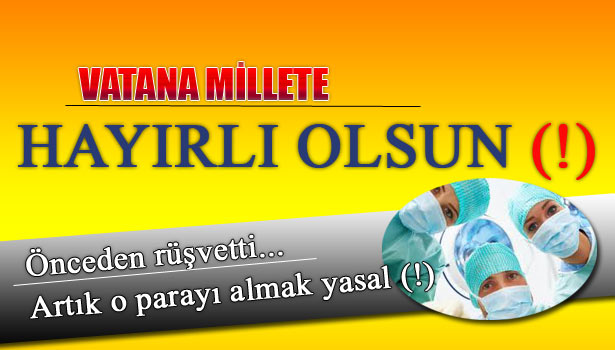 BIÇAK PARASI ARTIK YASAL