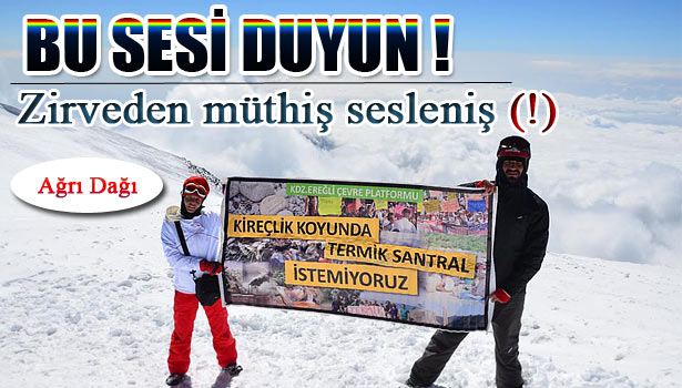 'ZİRVEYE' DE TERMİK MÜCADELESİ