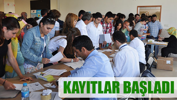 DÜZCE ÜNİVERSİTESİNE KAYITLAR BAŞLADI