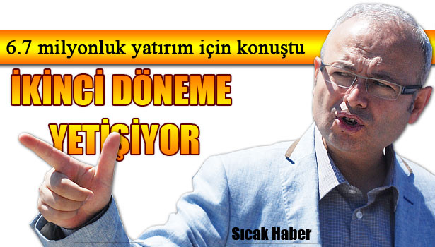 İZMİRLİOĞLU'NA TEŞEKKÜR ETTİ