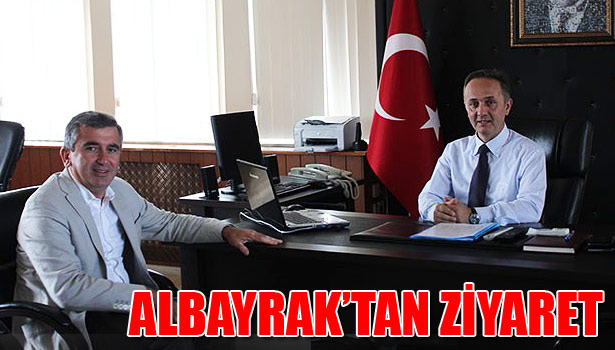 BAŞKAN ALBAYRAK, EMNİYET MÜDÜRÜNÜ ZİYARET ETTİ