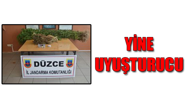 YİNE UYUŞTURUCU MADDESİ YAKALANDI