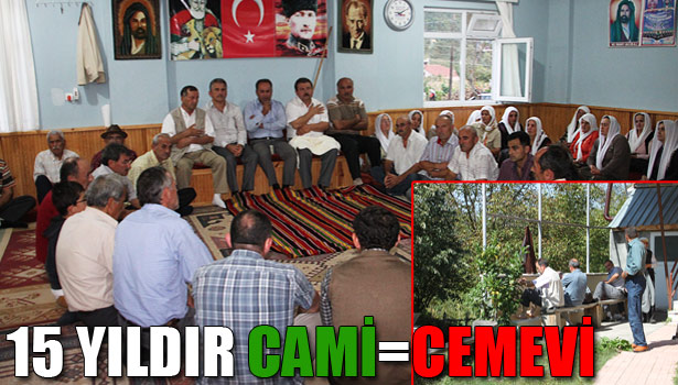 15 YILDIR AYNI ÇATI ALTINDA İBADET YAPIYORLAR