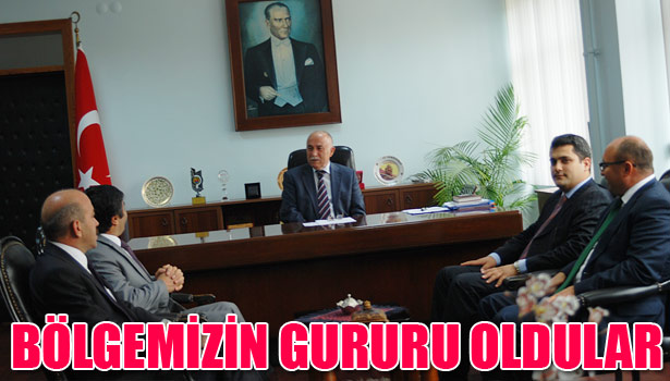 SAHA ZİYARETİNDE BULUNDULAR...