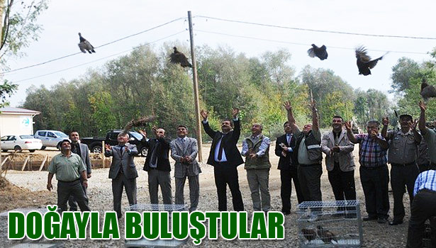 1500 SÜLÜN DOĞA'YA BIRAKILDI
