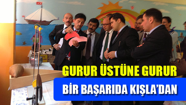BİR BAŞARIDA KIŞLA MAHMUT LİKOĞLU ORTAOKULU'NDAN GELDİ