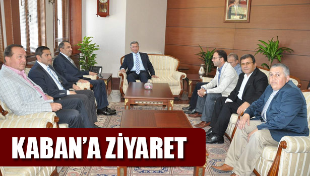 ESKİ TBMM BAŞKANI TOPTAN'DAN, ZONGULDAK VALİSİ KABAN'A ZİYARET