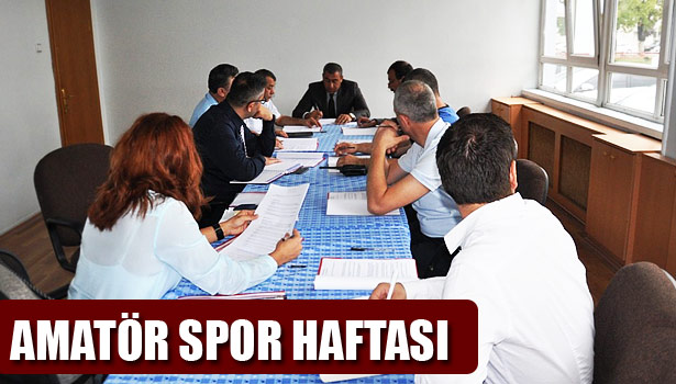 DÜZCE AMATÖR SPOR HAFTASI TERTİP KOMİTESİ TOPLANDI