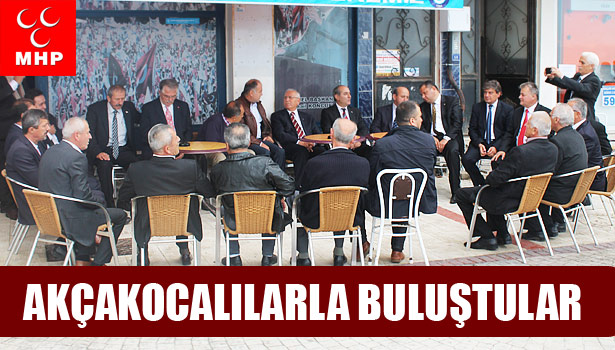 MHP İKİNCİ DURAĞI AKÇAKOCA OLDU