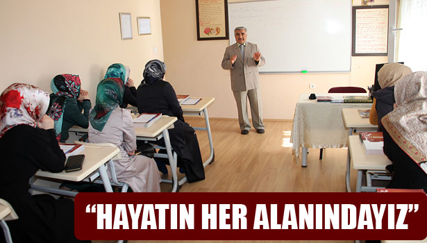 'DİN GÖREVLİSİ HAYATIN HER AŞAMASINDA YER ALIR'