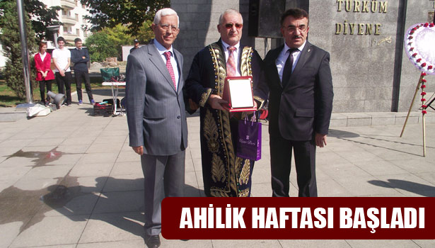 9. AHİLİK HAFTASI BAŞLADI