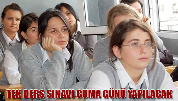 ORTA ÖĞRETİM ÖĞRENCİLERİNE TEK DERS SINAV ŞANSI