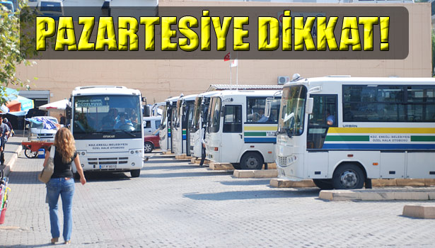 EREĞLİ'DE YOLCU TAŞIMA ÜCRETLERİNE 25 KURUŞ ZAM YAPILDI