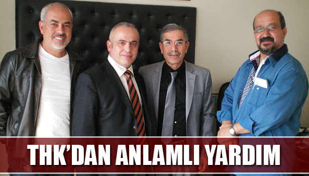 THK'NDAN İZMİRLİOĞLU İLK ÖĞRETİM OKULUNA KIRTASİYE YARDIMI