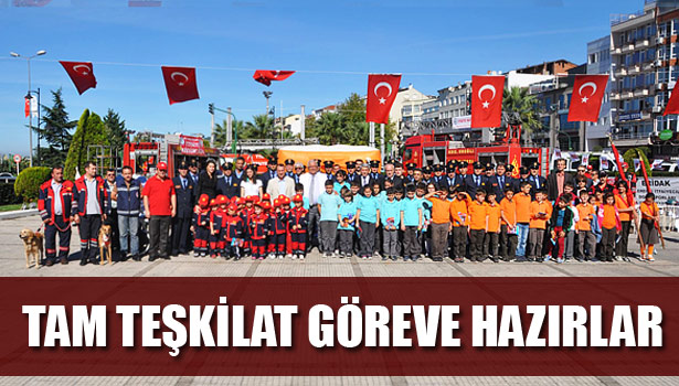 KDZ. EREĞLİ BELEDİYESİ İTFAİYE MÜD.ATEŞ: "200 BİN NÜFUSLU BÖLGEYE HİZMET EDİYORUZ"