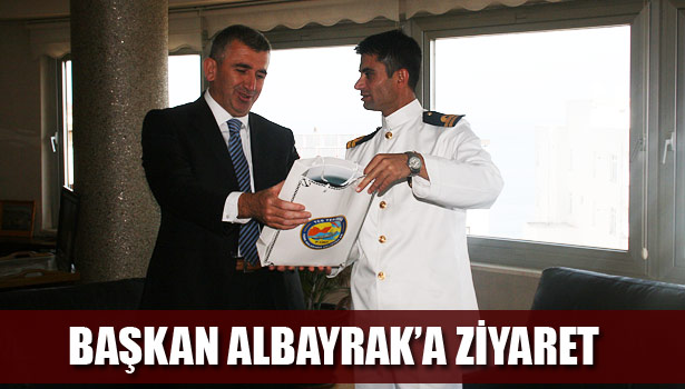 BAŞKAN ALBAYRAK'A PREVEZE DENİZ ZAFERİ VE DENİZ KUVVETLERİ GÜNÜNDE ZİYARET