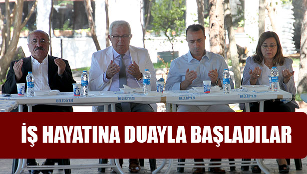 EREĞLİ'DE 41 YENİ MEMUR İŞ HAYATINA DUAYLA BAŞLADI