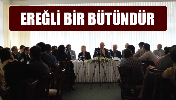 ERDEMİR GENEL MÜDÜRÜ SEDAT ORHAN BASINLA BİR ARAYA GELDİ