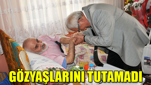 POSBIYIK, EVDE SAĞLIK HİZMETİ ALAN HASTAYI ZİYARET ETTİ