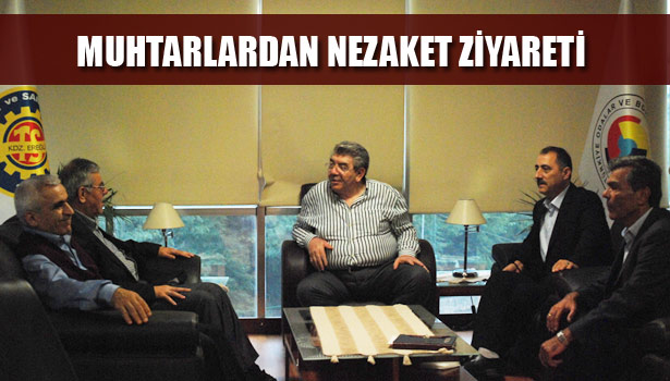 MUHTARLAR, TSO'NI ZİYARET ETTİ