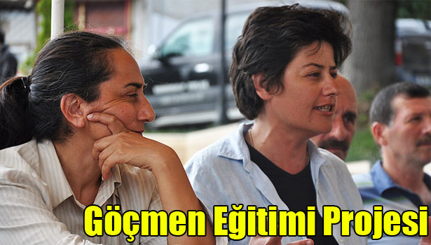 GÖÇMEN EĞİTİMİ PROJESİ GERÇEKLEŞTİRİLDİ
