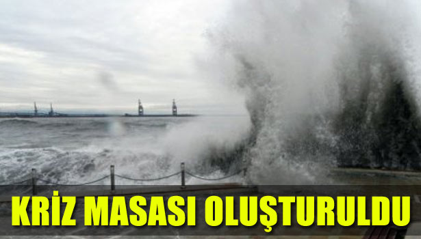 EREĞLİ'DE FIRTINAYA KARŞI TEDBİR ALINDI