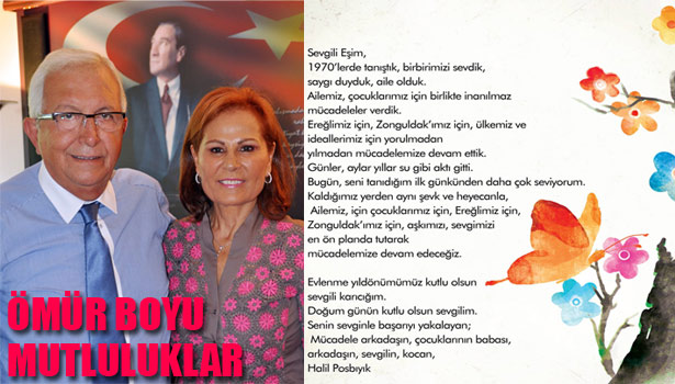 ÖMÜR BOYU MUTLULUKLAR...