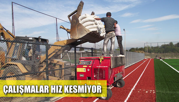 ÇALIŞMALAR HIZ KESMİYOR