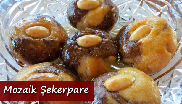 MOZAİK ŞEKERPARE NASIL YAPILIR?