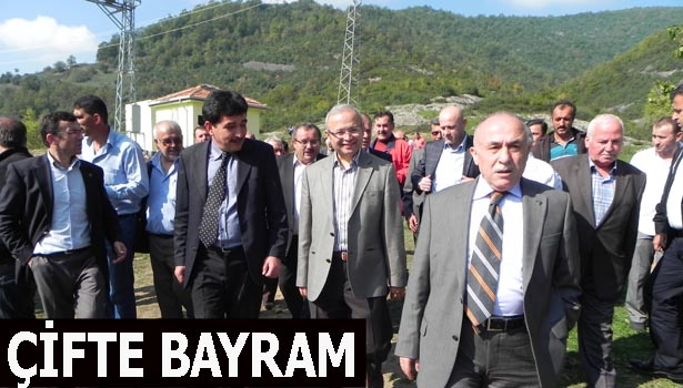 ÇİFTE BAYRAM...