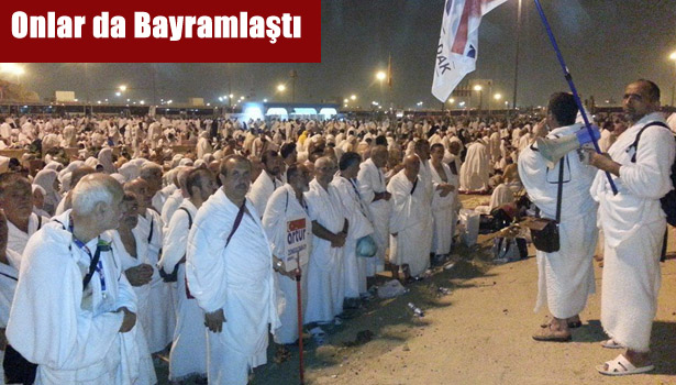 ONLAR DA BAYRAMLAŞTI