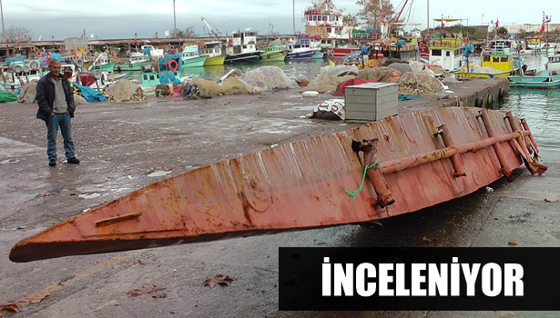 METAL PARÇASI İNCELENİYOR