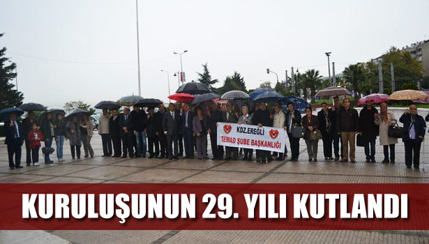 TEMAD KURULUŞUNUN 29. YILINI KUTLADILAR