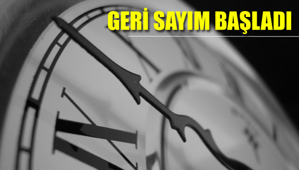 SAATLERİ GERİ ALMAK İÇİN GERİ SAYIM