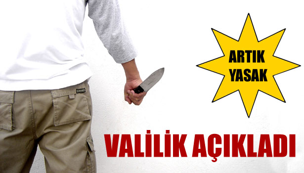 SUÇLAR ARTINCA YASAK GELDİ