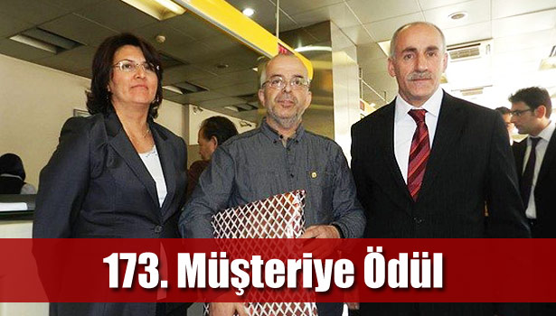 173. MÜŞTERİYE ÖDÜL