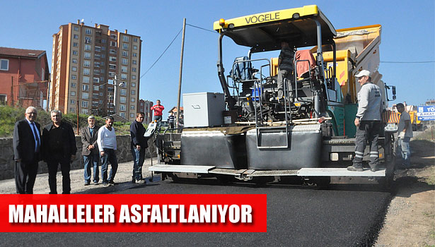 ÖMERLİ VE ÖREN MAHALLESİ ASFALTLANIYOR