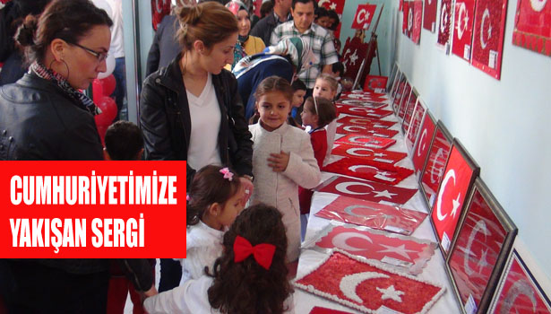 CUMHURİYETİMİZE YAKIŞAN SERGİ...
