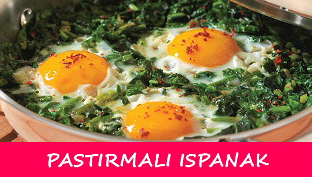 PASTIRMALI ISPANAK TARİFİ